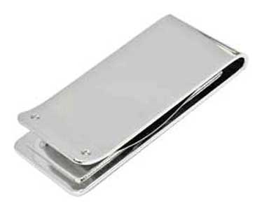 Prada Money Clip Silver | The Accessory Circle